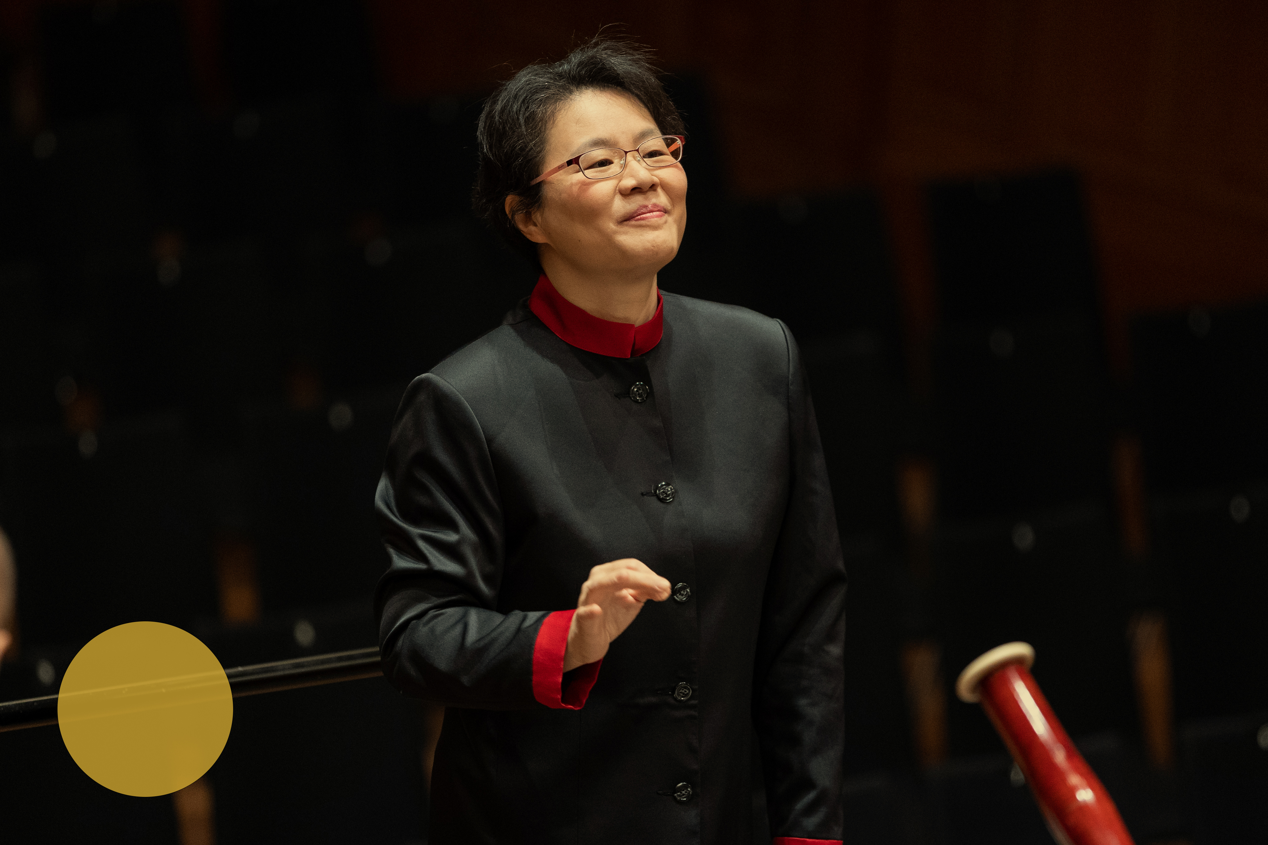 Dirigentin Mei-Ann Chen am Pult
